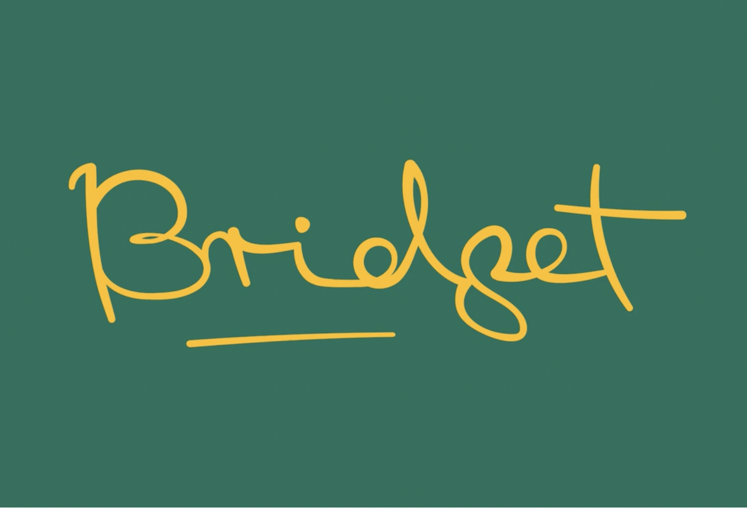 Our Showreel – Bridget